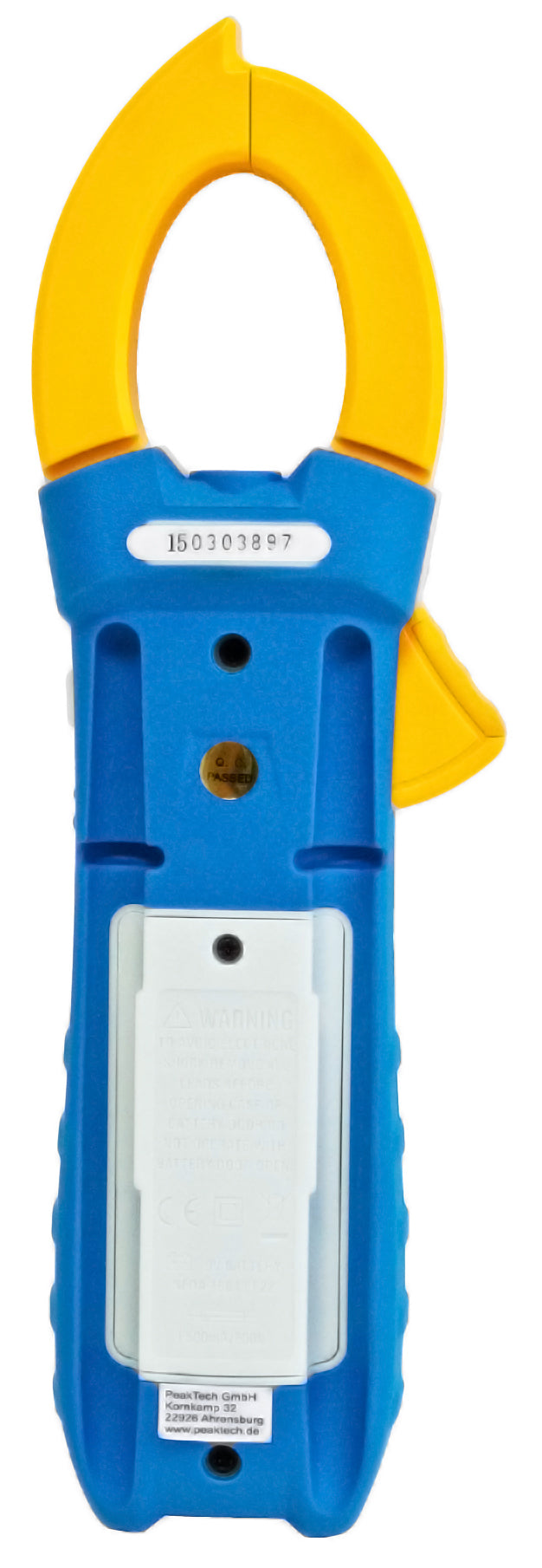 Pinza Corriente TrueRMS Peaktech P 1670 50000 cnt 1000A AC/DC BT