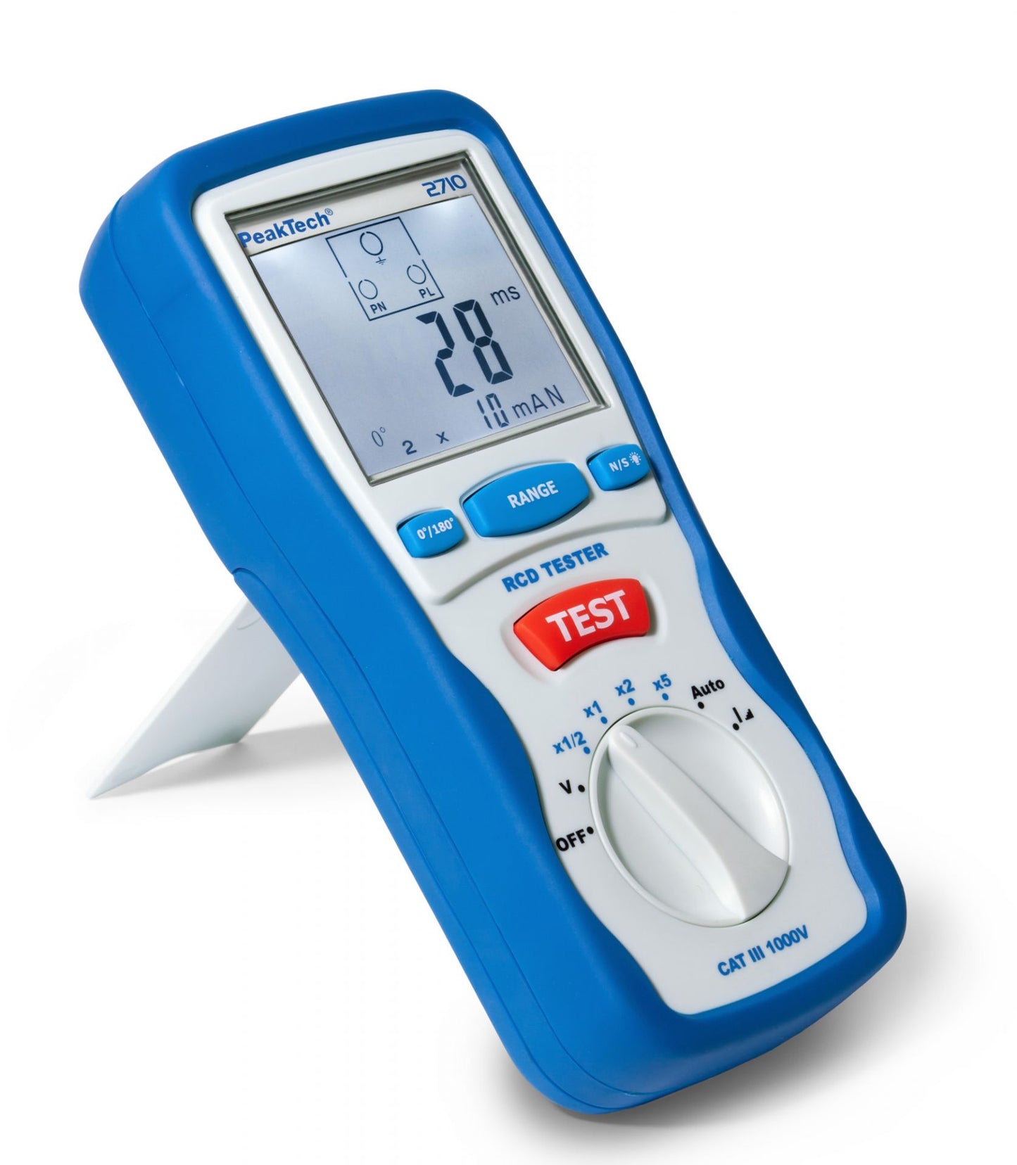 Medidor RCD Digital Peaktech P 2710
