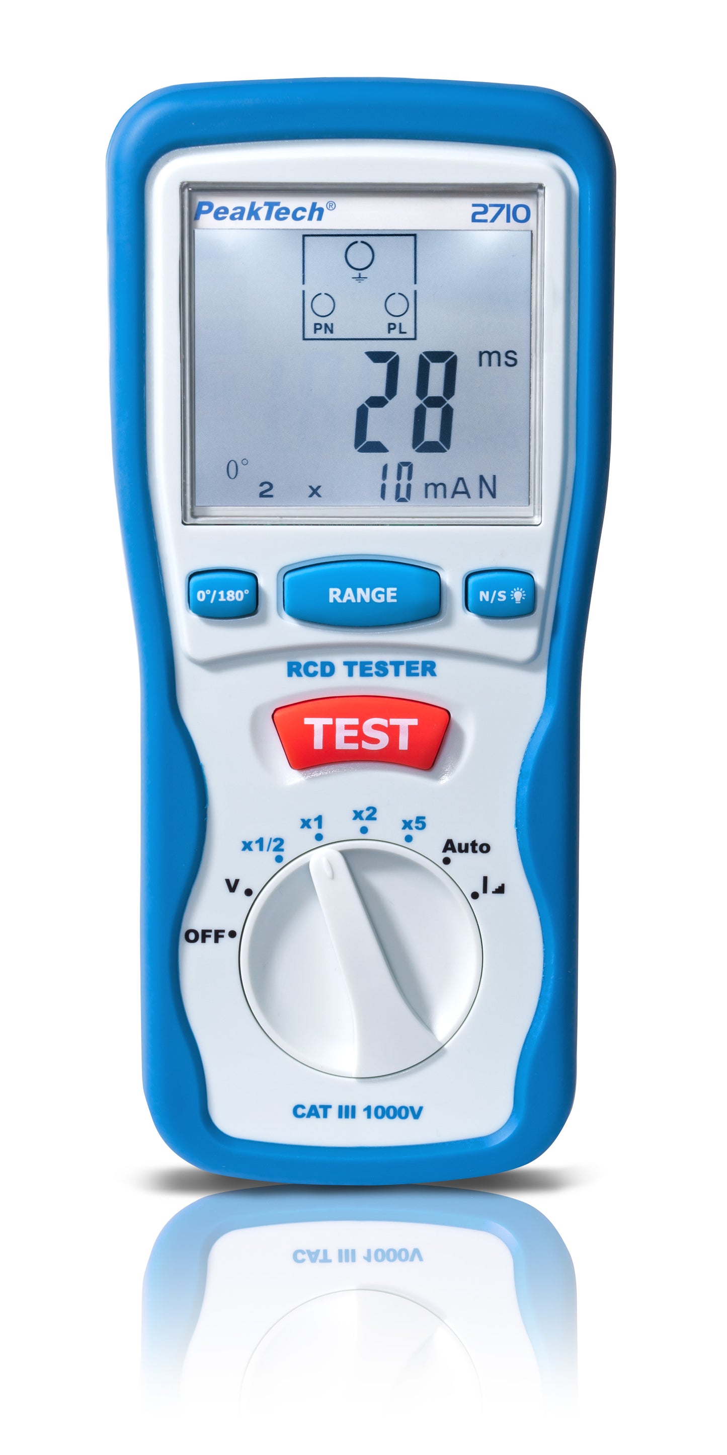 Medidor RCD Digital Peaktech P 2710