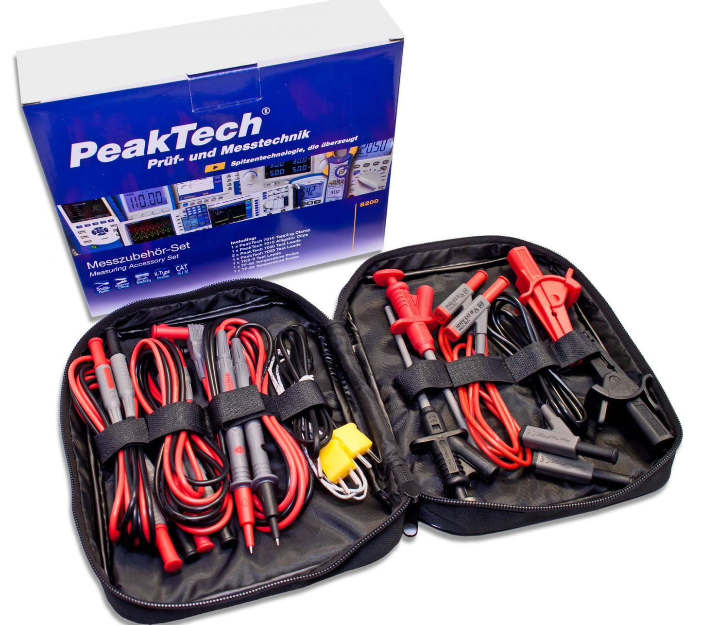 Set de Accesorios de Medición Peaktech P 8200