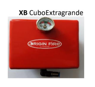 EXTINTOR AUTOMÁTICO EN CUADRO ELECTRICO TAMAÑO XL ORIGIN-FIRE REF. XB-N VOLUMEN PROTEGIDO 1,5m3