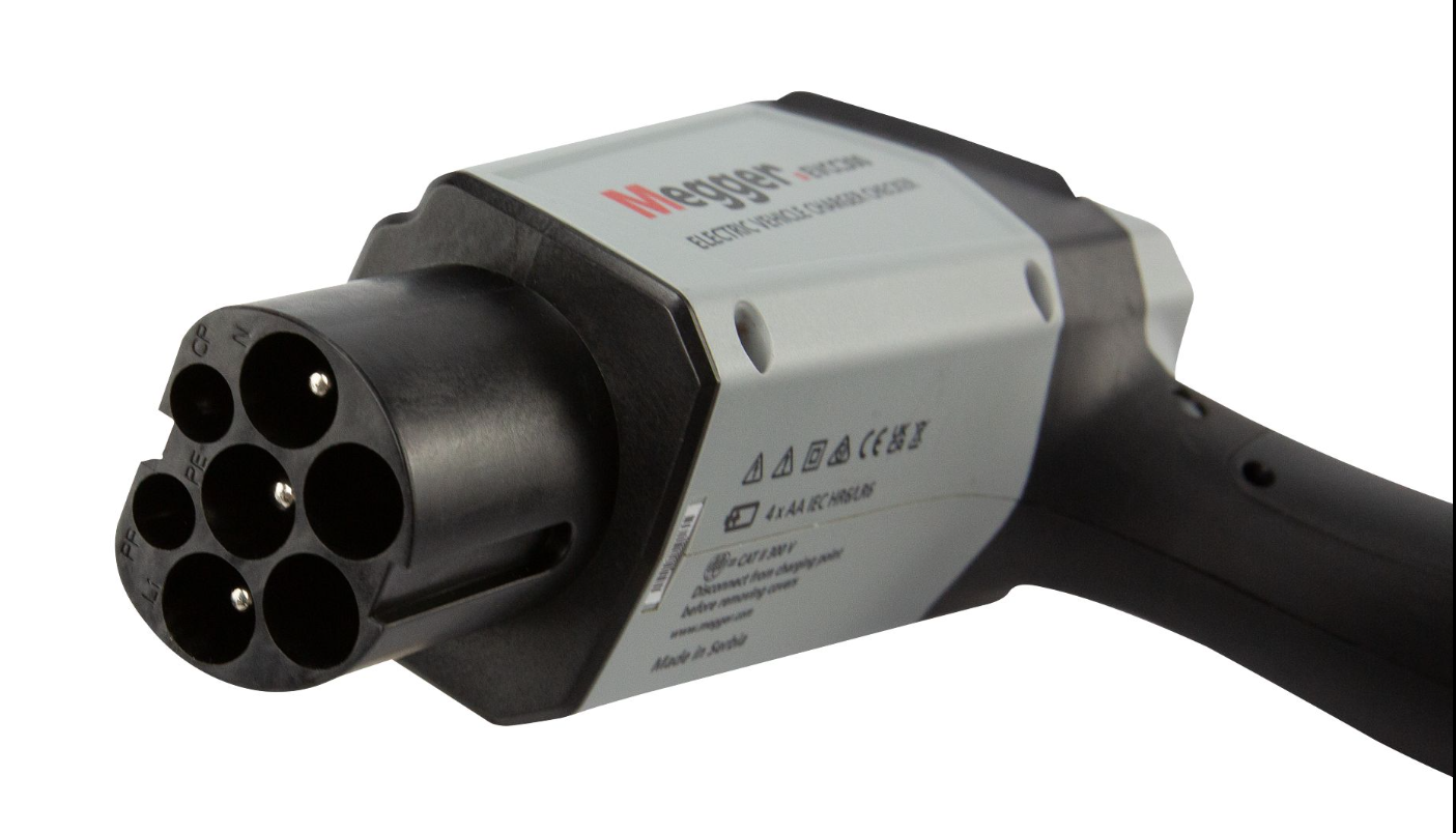 SIMULADOR PARA PUNTOS DE CARGA MEGGER EVCC300