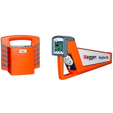 Localización eficaz y eficiente de cables y tuberías MEGGER Easyloc Rx Tx