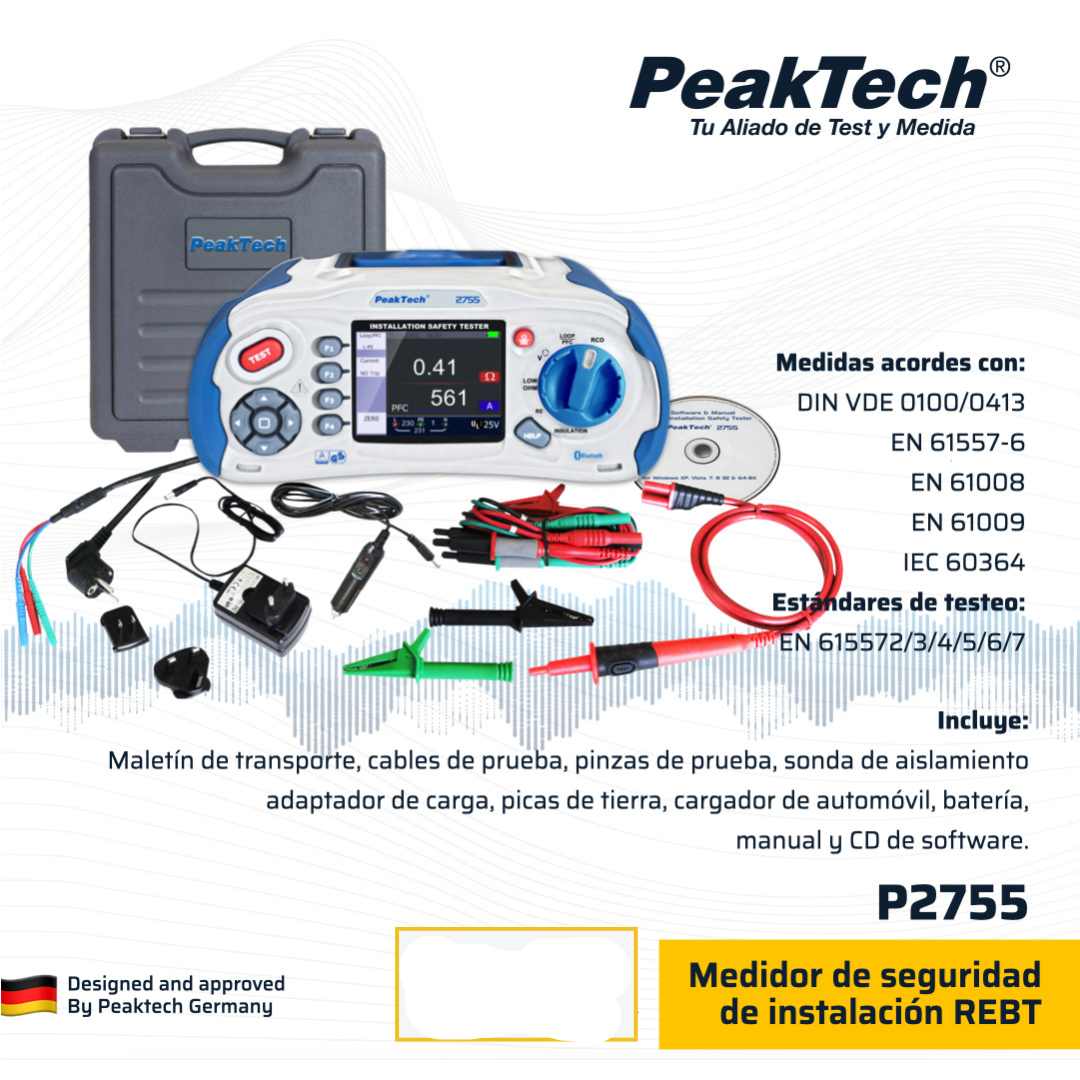 SET REBT ESPECIALISTA PEAKTECH