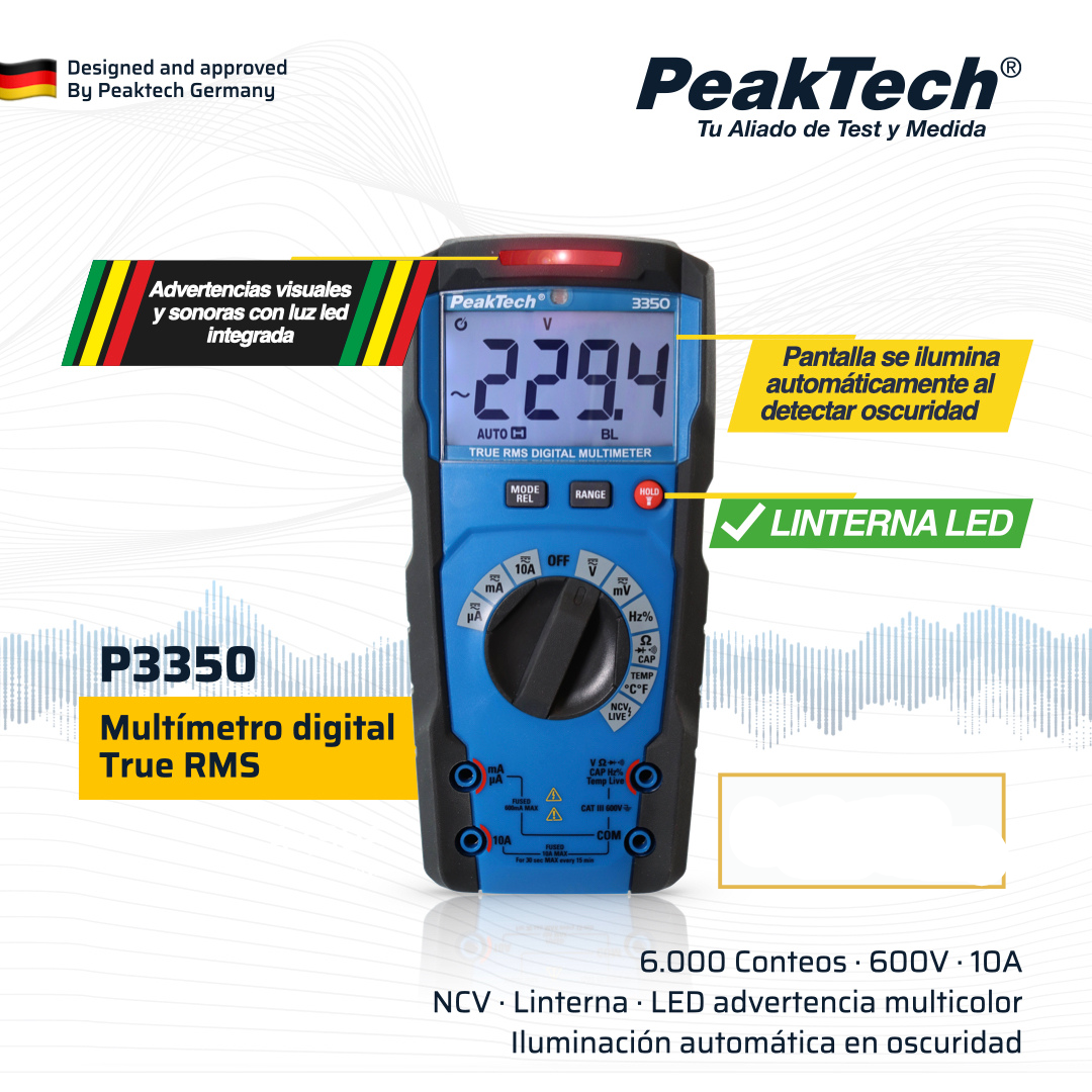 SET REBT ESPECIALISTA PEAKTECH