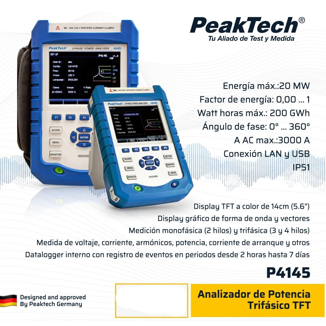 SET REBT ESPECIALISTA PEAKTECH
