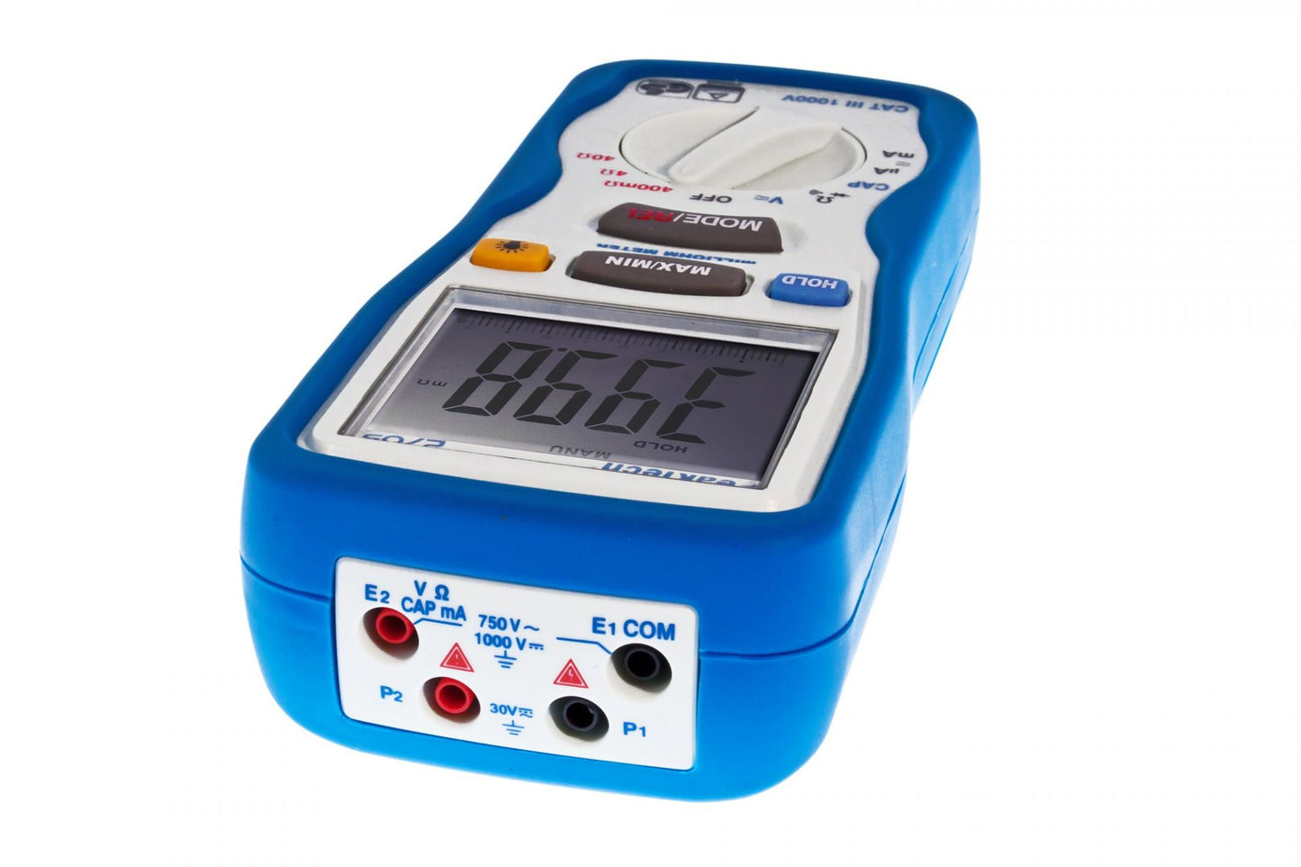 Milióhmetro digital Peaktech P2705, 4000 cuentas, 400 mΩ/4/40/Ω