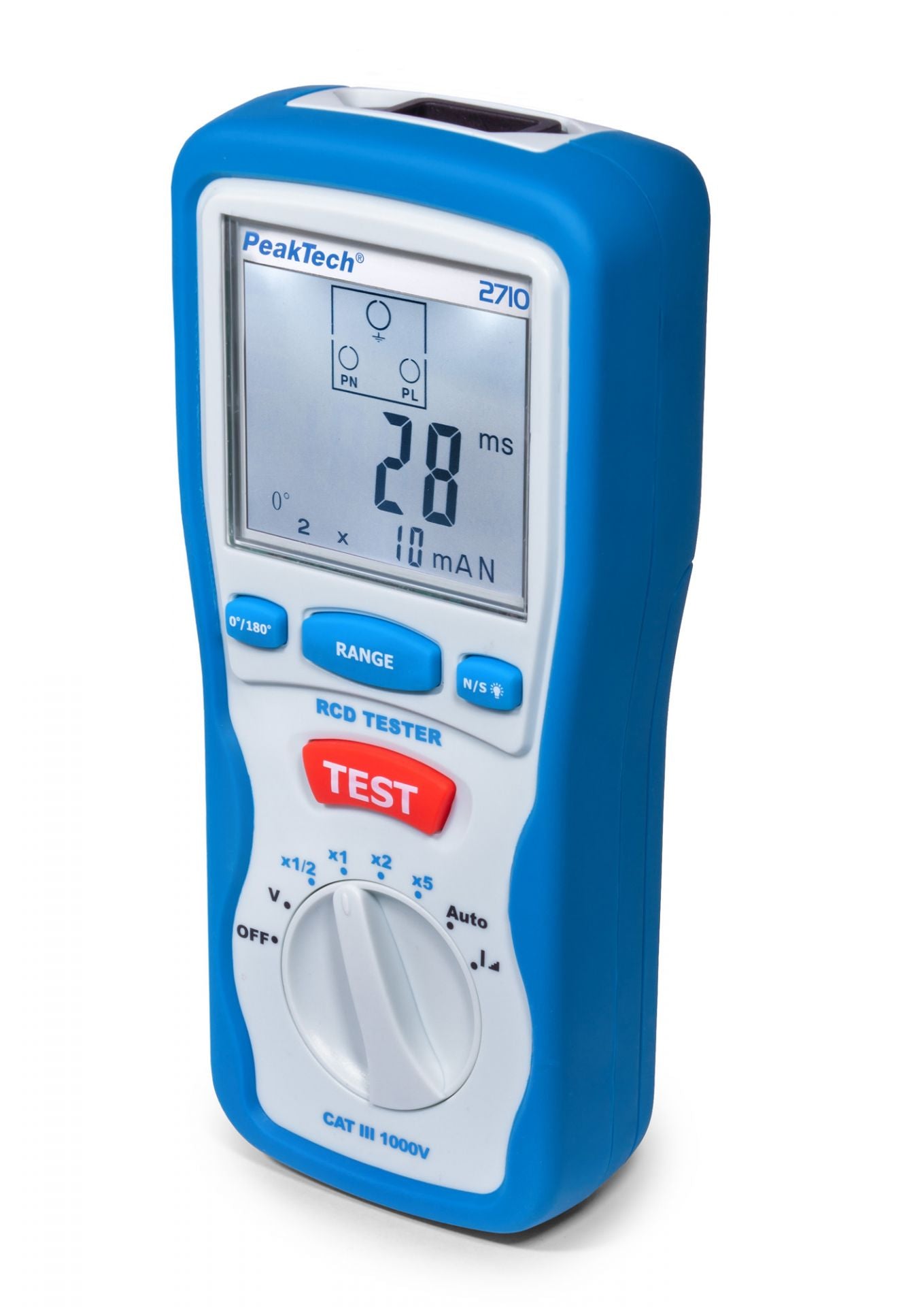 Medidor RCD Digital Peaktech P 2710