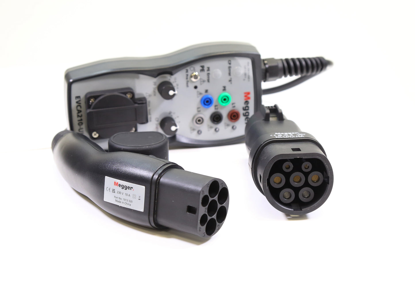 ADAPTADOR DE PUNTOS DE CARGA PARA VEHICULO ELECTRICO MEGGER EVCA210