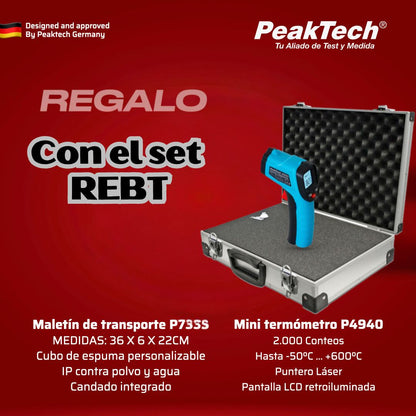 SET PROFESIONAL REBT PEAKTECH