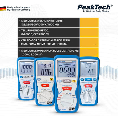 SET PROFESIONAL REBT PEAKTECH