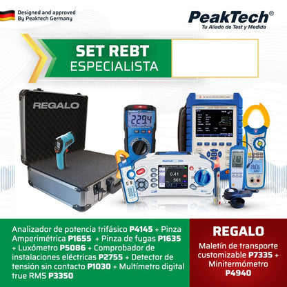 SET REBT ESPECIALISTA PEAKTECH