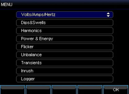 Analizador de Potencia Trifásico TFT/Datalogger Peaktech P4145