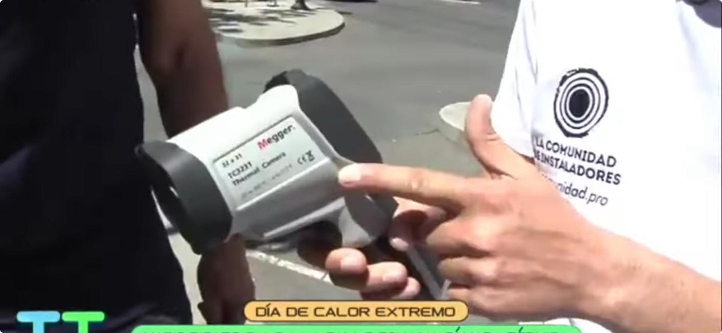 CÁMARA TERMOGRÁFICA MEGGER TC3231